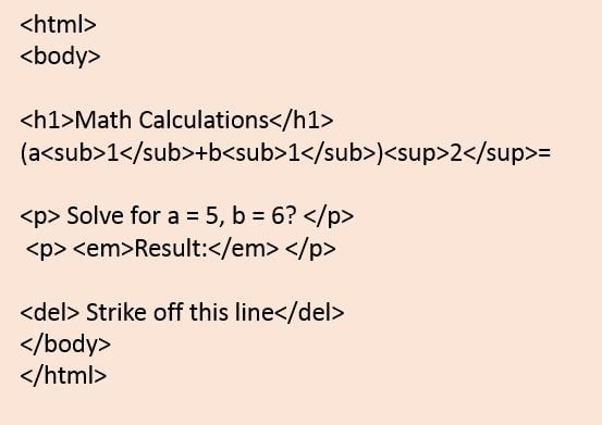 HTML Basics Chapter Notes | Computer Application: Class 10