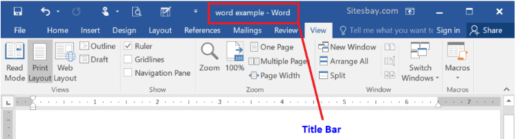 Title Bar