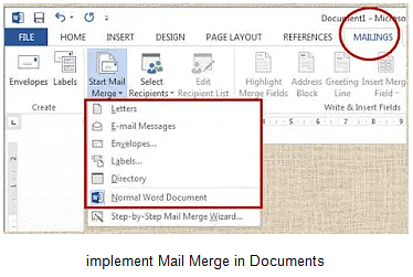 Implement the Mail Merge - Class 10