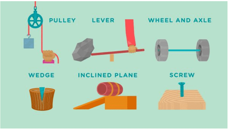 Work, Force, Energy and Simple Machines - 2 Class 5 Worksheet Science