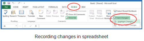 Share & Review a Spreadsheet | Information Technology for Class 10