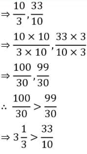 RS Aggarwal Solutions: Fractions (Exercise 7I) MCQs