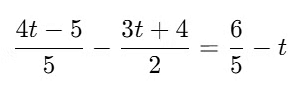 Unit Test: Linear Equation in One Variable | Mathematics (Maths) Class 8