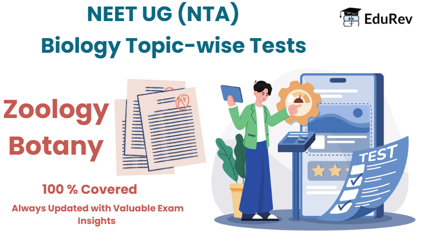Details: Biology Topic-wise Tests | NEET Mock Test Series - Updated 2026 Pattern
