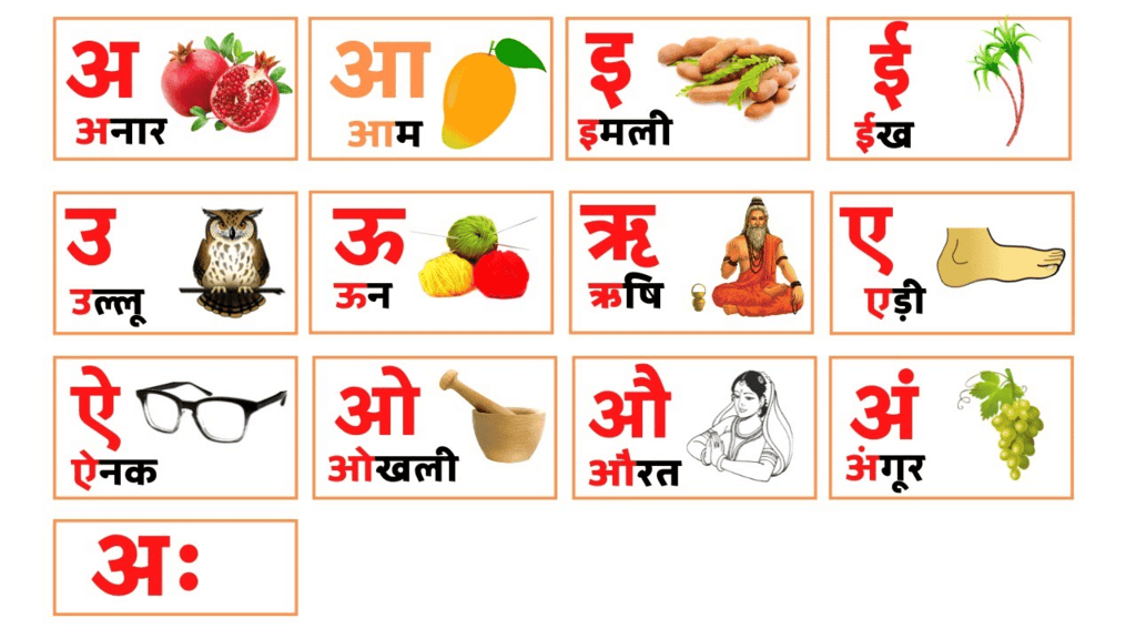 अ से अः तक | Hindi for LKG