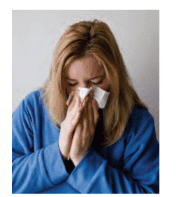 A Person Suffering from Common Cold
