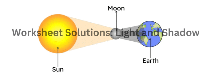 Class 5 Science - Light and Shadow - CBSE Worksheets Solutions - 2