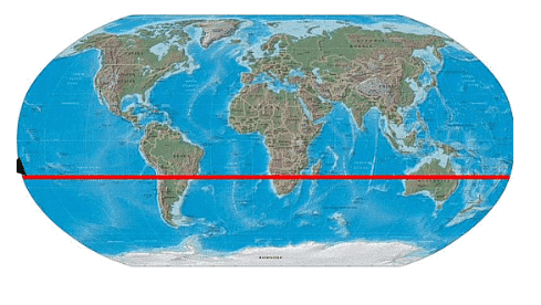 Globes and Maps - 1 Class 5 Worksheet SST