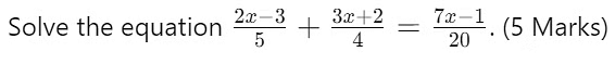 Unit Tests(Solutions): Rational Numbers | Mathematics (Maths) Class 8