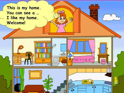 Worksheet: My Home | EVS for LKG