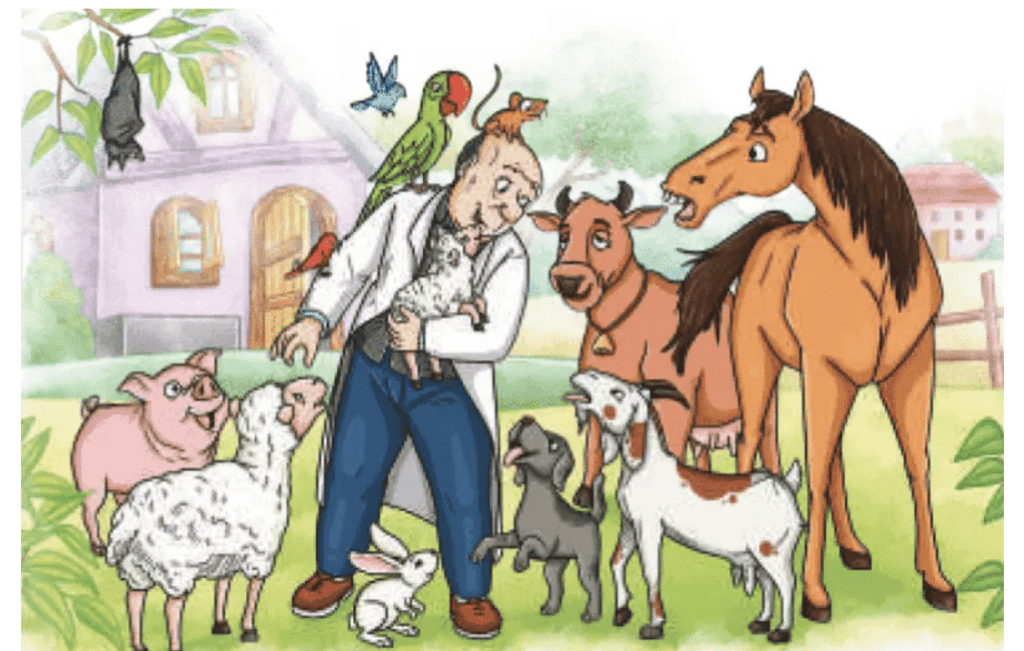 Class 7 English Unit 2 Worksheet Solutions - Animals, Birds and Dr. Dolittle