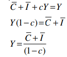 Determination of Income and Employment Class 12 Economics