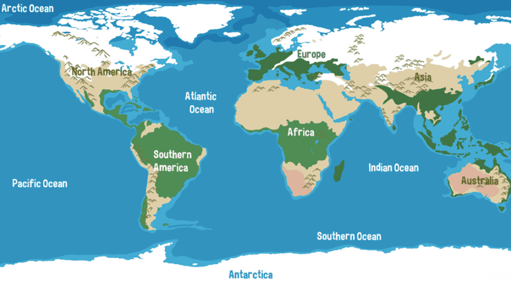 The Earth-Our World Class 5 Notes SST