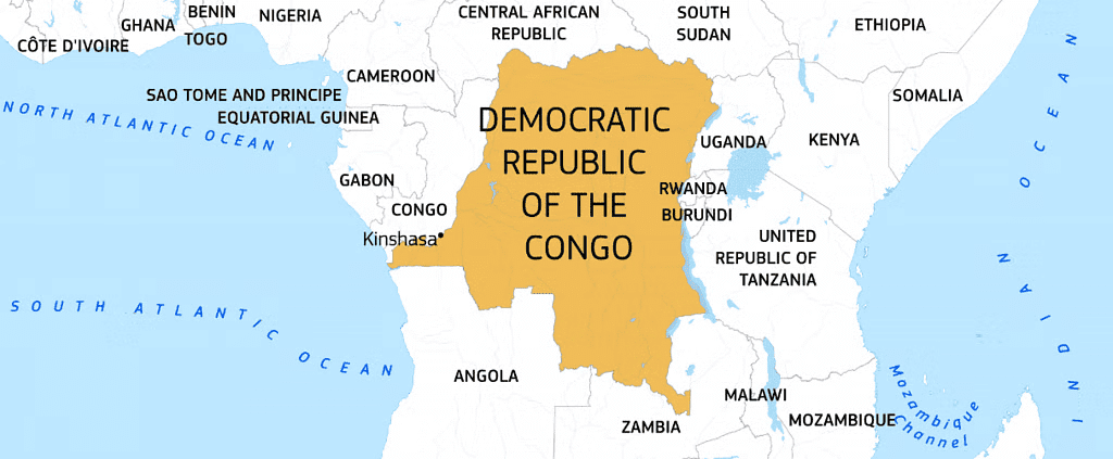 The Land of Dense Forests: Congo - 1 Class 5 Worksheet SST