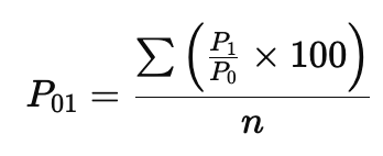 Index Numbers Class 11 Economics