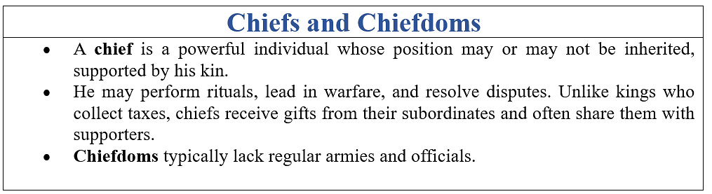 Chiefs and Chiefdoms in 2nd Century BCE India