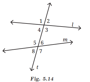NCERT Solutions for Class 7 Maths Chapter 5 Parallel and Intersecting Lines