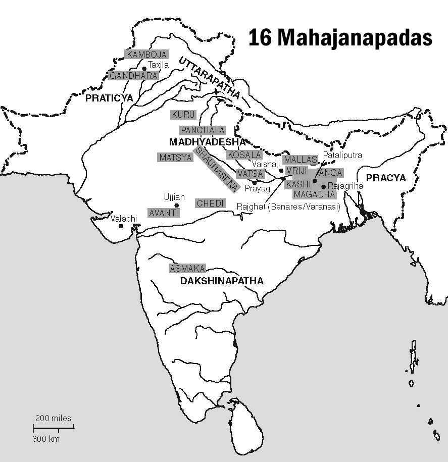 Map Based Questions: New Beginnings: Cities and States | Social Science Class 7 - New NCERT