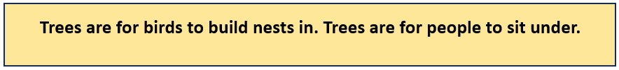 NCERT Solutions for Class 7 English - Trees