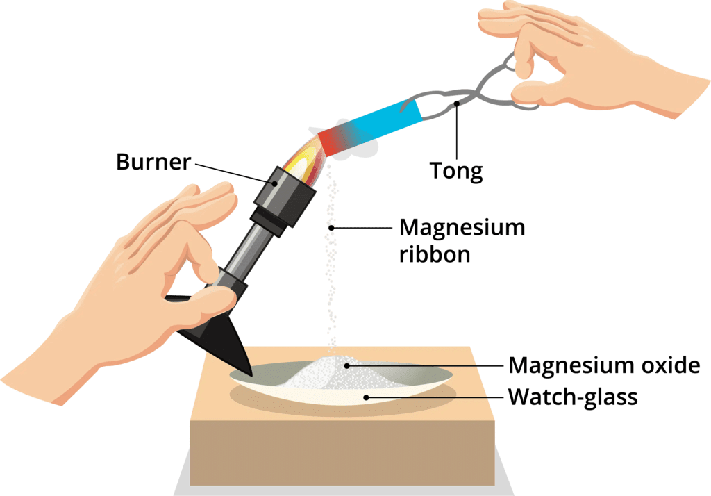 Burning of Magnesium Ribbon