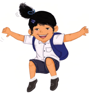 Between Home and School - 1 Class 2 Worksheet English