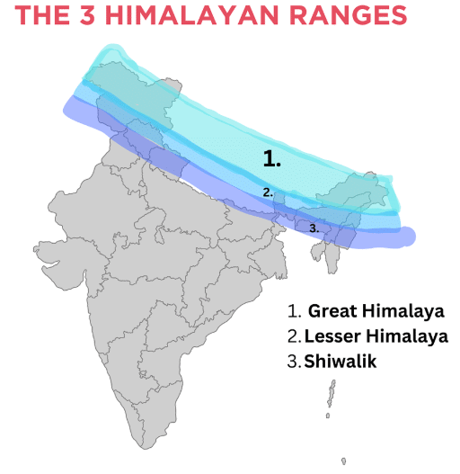 Map Based Questions: Geographical Diversity of India | Social Science Class 7 - New NCERT