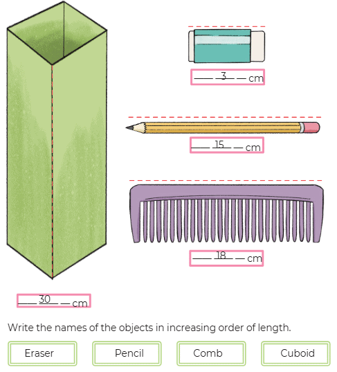 NCERT Solutions for Class 4 Maths Chapter 6 - Measuring Length