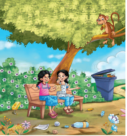 The Smart Monkey - 1 Class 2 Worksheet English