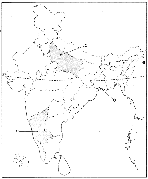 Map Based Questions: Agriculture | Social Studies (SST) Class 10