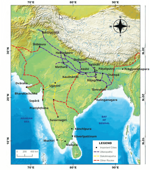 Map Based Questions: The Rise of Empires | Social Science Class 7 - New NCERT