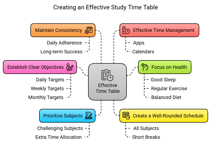 How to Make an Effective Time Table | Important Tips for Exam Preparation - Class 10