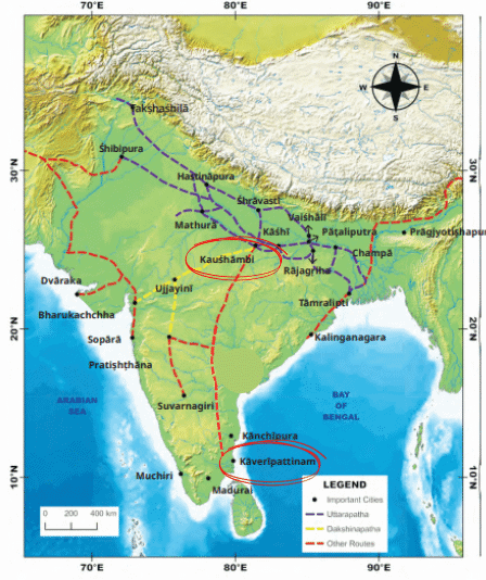 Map Based Questions: The Rise of Empires | Social Science Class 7 - New NCERT