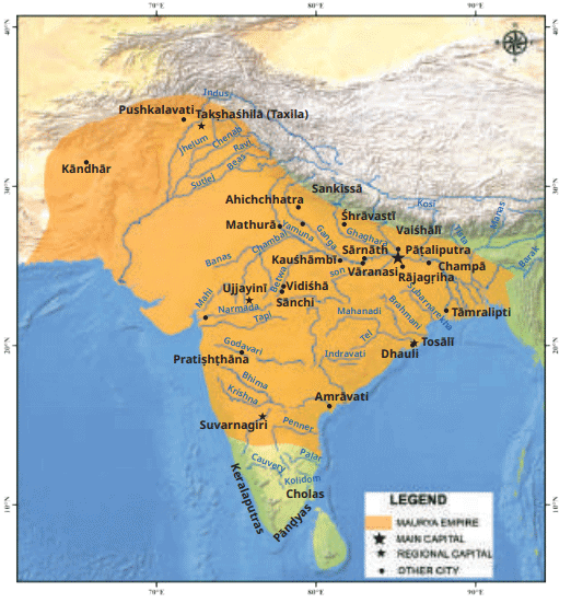 Map Based Questions: The Rise of Empires | Social Science Class 7 - New NCERT