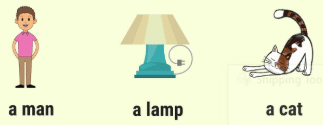 A, An or The Chapter Notes | English for Class 1 (Mridang)