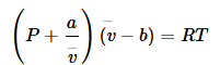 Van der Waals equation and the theorem of corresponding states | Physical Chemistry