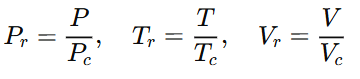 Van der Waals equation and the theorem of corresponding states | Physical Chemistry