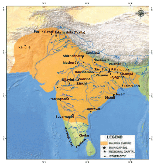 Map Based Questions: The Rise of Empires | Social Science Class 7 - New NCERT