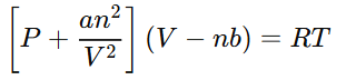 Van der Waals equation and the theorem of corresponding states | Physical Chemistry