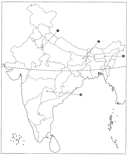 Map Based Questions: Life Lines of National Economy | Social Studies (SST) Class 10