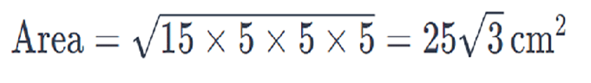 Heron’s Formula Class 9 Notes Maths Chapter 10