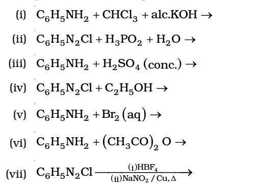 NCERT Solutions Class 12 Chemistry Chapter 9 - Amines