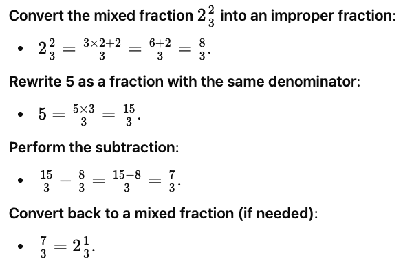 Class 5 Maths - Fractions - CBSE Worksheets Solutions