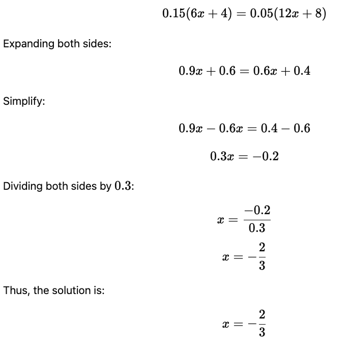 Linear Equations in One Variable Class 8 Worksheet Maths Chapter 2