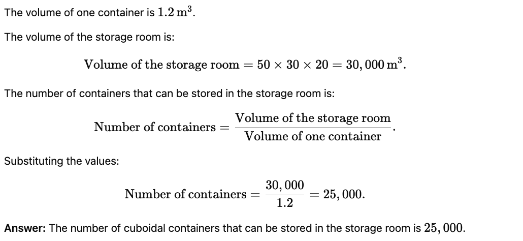Important Questions for Class 8 Maths - Mensuration