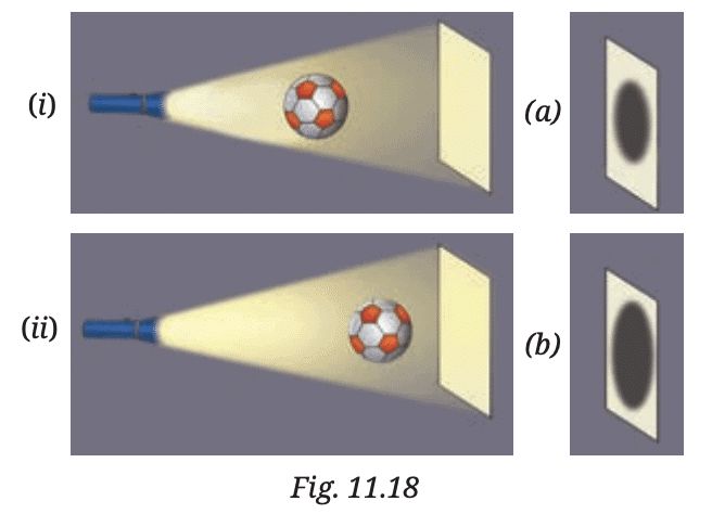 NCERT Solutions for Class 7 Science Chapter 11 Light: Shadows and Reflections