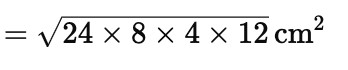 Class 9 Maths Chapter 10 Question Answers - Heron’s Formula