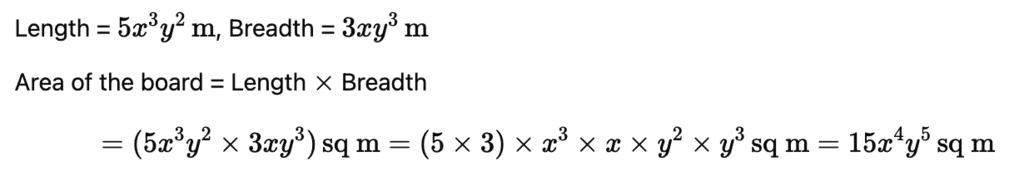 Class 8 Maths Chapter 8 Question Answers - Algebraic Expressions and Identities
