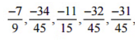 NCERT Solutions for Class 7 Maths - Rational Numbers