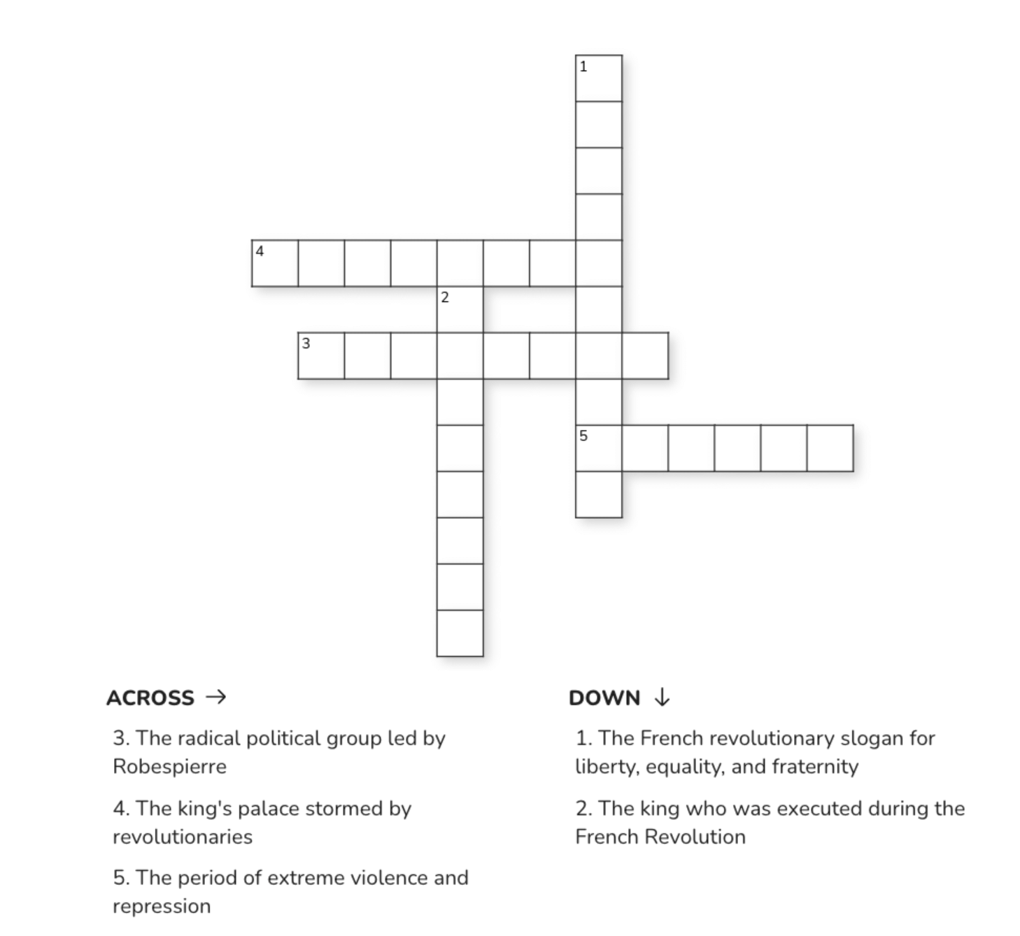 Assignment: French Revolution | Social Studies (SST) Class 9