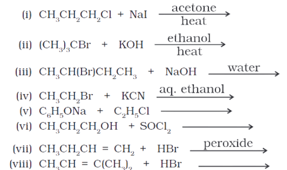 NCERT Solutions Class 12 Chemistry Chapter 6 - Haloalkanes & Haloarenes